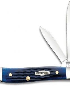 Case Knife Jigged Bone Peanut Stainless - Navy Blue #6954200