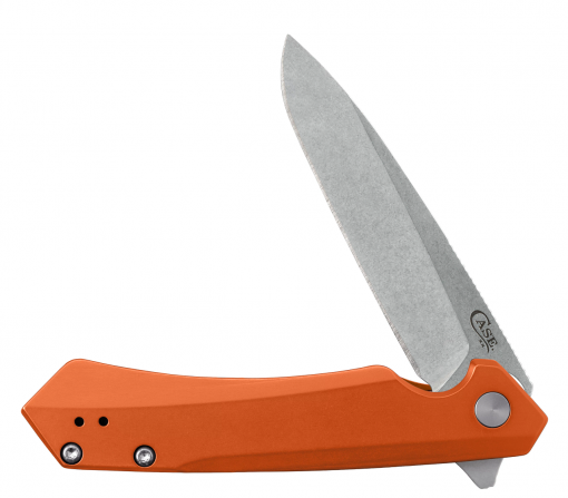 Case Knife Kinzua Frame Lock Steel Orange Aluminum #64696