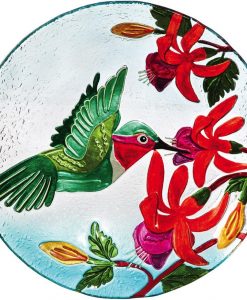 Evergreen Hummingbird Flutter Bird Bath #2GB7002