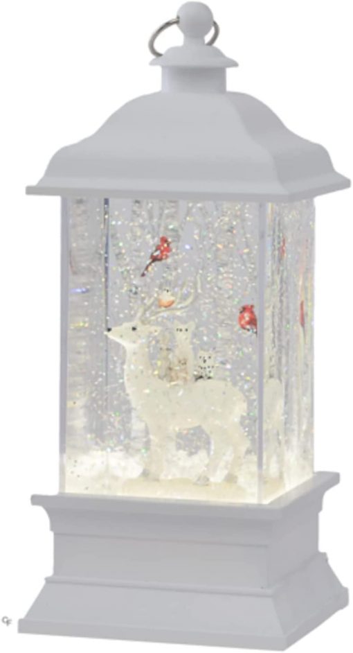 Ganz LED Light Up Shimmer Deer with Woodland Animals Lantern #MX184745