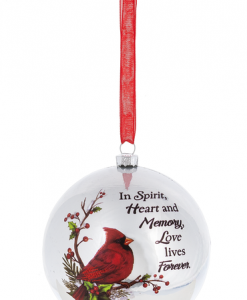 Ganz Ornament - In Spirit, Heart And Memory, Love Lives Forever #EX22313