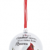 Ganz Ornament - When A Cardinal Appears, It's A Visitor From Heaven #EX22317
