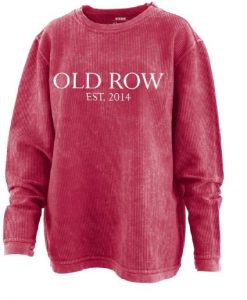 Old Row Corded Crewneck Sweatshirt #WROW-2345