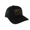 Zep-Pro Buck Square Patch Hat - Black/Brown #ZPBUCKCHBK