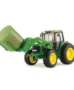 Tomy 1:16 Big Farm John Deere With Bale Loader And Bale