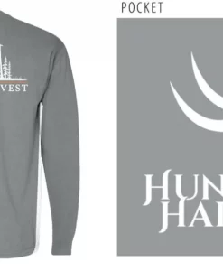 Hunt to Harvest Long Sleeve Solo Stand Alloy Gray