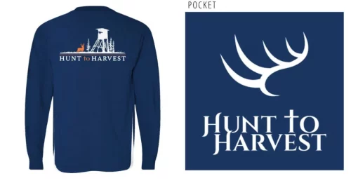 Hunt to Harvest Long Sleeve Solo Stand Navy