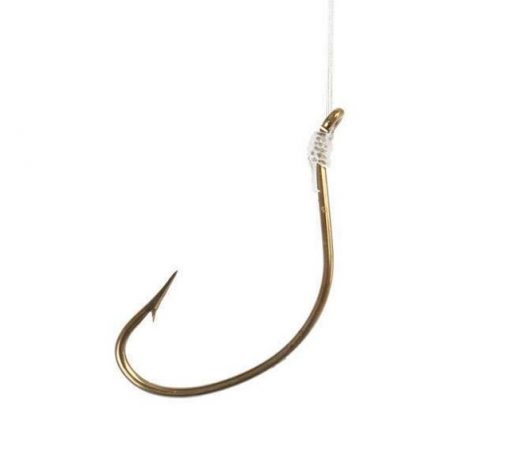 Eagle Claw Kahle Snelled Hooks - Bronze - Size 2 #147H-2