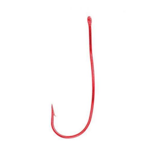 Eagle Claw Lazer Sharp Crappie Aberdeen Rotating Hooks - Red - Size 4 #L022RGH-4