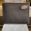 Zep-Pro Cotton Crazy Horse Genuine Leather Bifold Wallet #IWT1-COTTON-CR