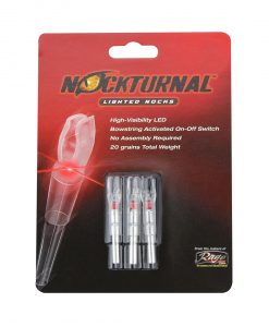 Nockturnal Red Lighted X Nocks Model #NT-502