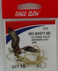 Eagle Claw Pro-V Aberdeen Gold Size 1/0 #203AH-1/0