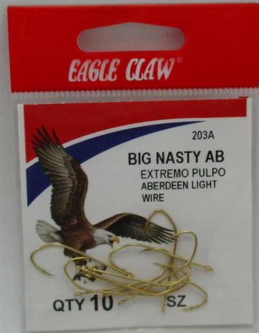 Eagle Claw Pro-V Aberdeen Gold Size 1/0 #203AH-1/0