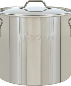 Bayou Classic 20QT Stainless Brew Kettle W Lid #1420