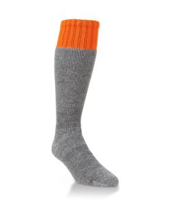 Hiwassee Heavyweight OTC Socks - Extra Large - Blaze Orange/Grey #H8003