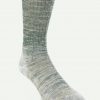Hiwassee Light Weight Outdoor Tech Socks - Large - Forest/Taupe #H1011