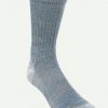 Hiwassee Men's Large Weight Outdoor Tech Socks - Denim/Coyote #H1012