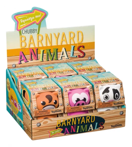 Toysmith Chubby Barnyard Animals #5776
