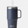 Yeti Rambler 25 Oz. Straw Mug - Navy #21071501802