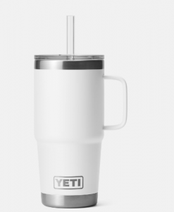 Yeti Rambler 25 Oz. Straw Mug - White #21071501801