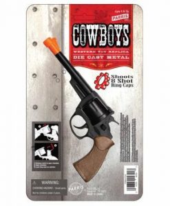 Parris Manufacturing 8 Shot Toy Cap Pistol #4724C
