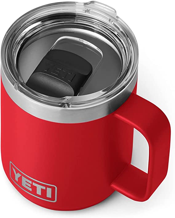 Yeti Rambler 30 oz. Travel Mug W/ Stronghold Lid - Rescue Red #21071501393