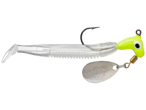 Blakemore Team Crappie 1/8oz Slab Dragger Underspin - Shine Glow #703-021