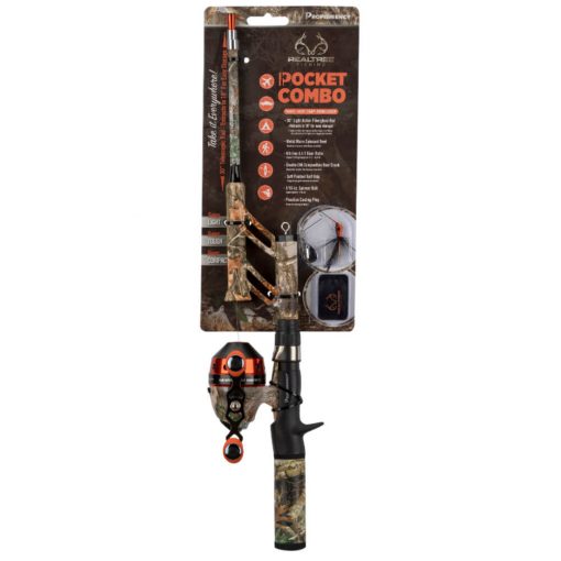 Profishiency Real Tree Telescopic Spincast Combo #CMSRT18