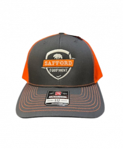 Safford Equipment Cap Orange Shield #SEOSCAP