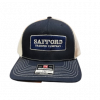 Safford Trading Cap Navy Logo #OCSTNLCAP