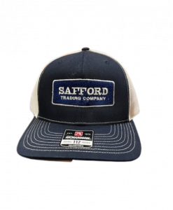 Safford Trading Cap Navy Logo #OCSTNLCAP