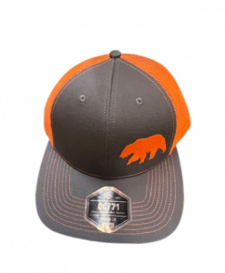 Safford Equipment Cap Orange Bear #OCSEOBCAP