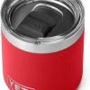 Yeti Rambler 10 oz. Lowball W/ Magslider Lid - Rescue Red #21071501966