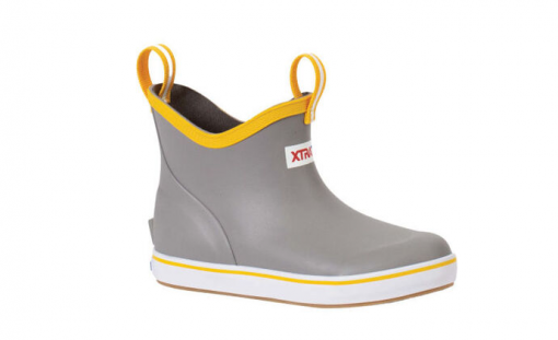 XTRATUF Little Kids' Ankle Deck Boot - Grey #XKAB107