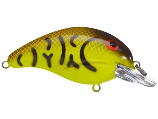 Bandit 100 Series 1/4oz Crankbait - Crawfish Chartreuse Belly #BDT141