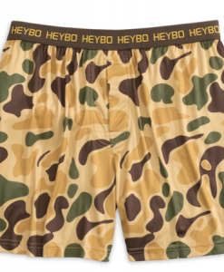 Heybo Men's Boxer Briefs - Old Camo #HEY19457