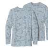 Over Under L/S Youth Tidal Tech Water Camo #Y2309