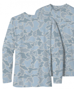 Over Under L/S Youth Tidal Tech Water Camo #Y2309