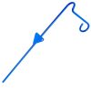 Promar Pistol Grip Rod Holder 13" #RHP13