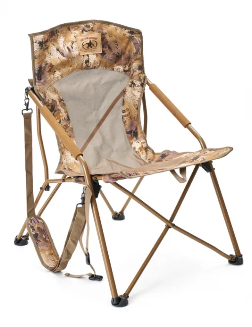 Rig Em Right CampHunter Chair Brown Camo #171-BC