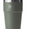 Yeti Rambler 26 Oz. Stackable Cup W/ Straw Lid - Camp Green #21071501691