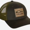 Drake Leather Patch Mesh Back Cap #DH4160-DAB