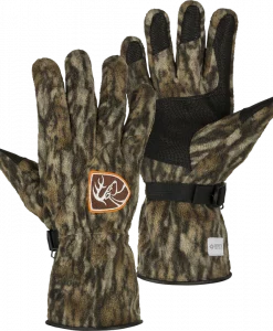 Drake Non-Typical MST Windstopper Fleece Camo Shooter's Gloves #DNT9004-006