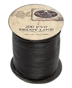 Rig Em Right PVC Decoy Line 200' Spool Black #1001