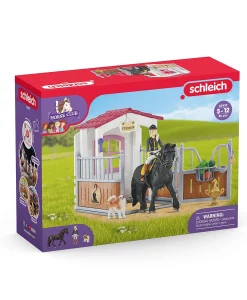 Schleich Horse Box With Horse Club Tori And Princess #42437
