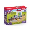 Schleich Horse Box With Mare And Foal #42611