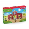 Schleich Large Red Barn With Animals And Accessories #42606