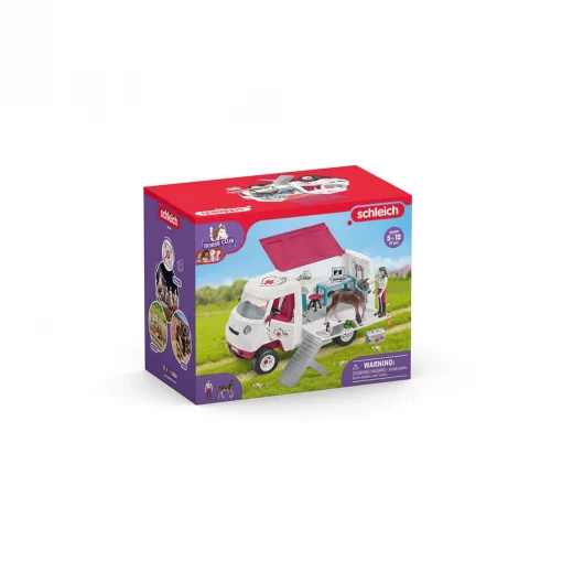Schleich Mobile Vet With Hanoverian Foal #42439