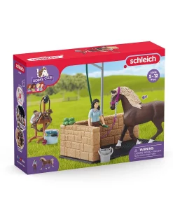 Schleich Washing Area With Horse Club Emily And Luna #42438