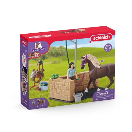 Schleich Washing Area With Horse Club Emily And Luna #42438